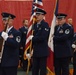 Honor Guard march in ceremony