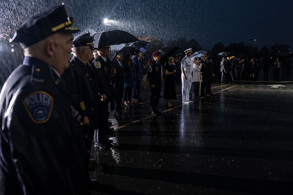 Pentagon 9/11 Flag Unfurling