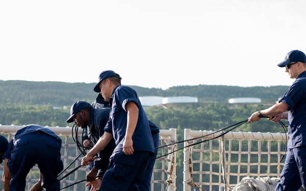 USCGC Bear (WMEC 901) Patrol