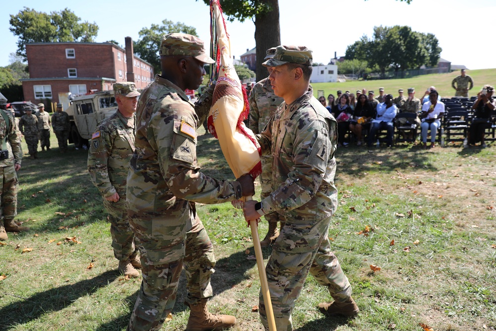 389th Combat Sustainment Support Battalion Change of Command Ceremony