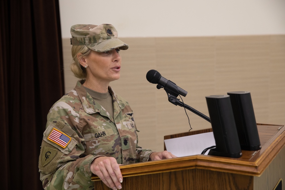 107th MPAD Change of Command