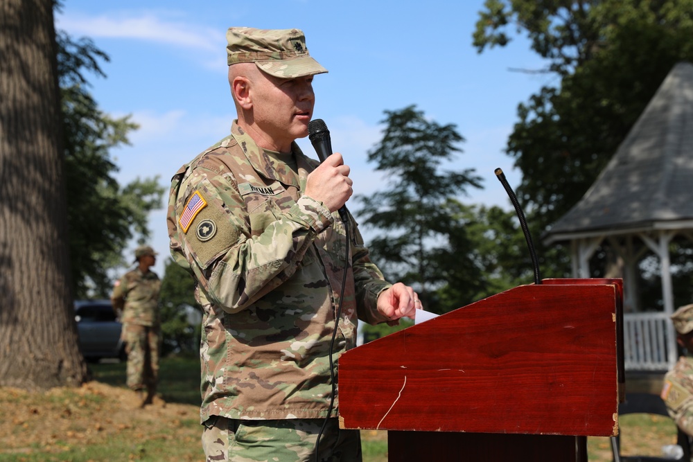 389th Combat Sustainment Support Battalion Change of Command Ceremony