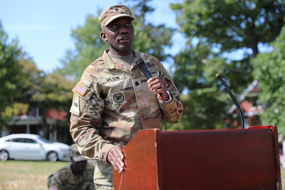 389th Combat Sustainment Support Battalion Change of Command Ceremony