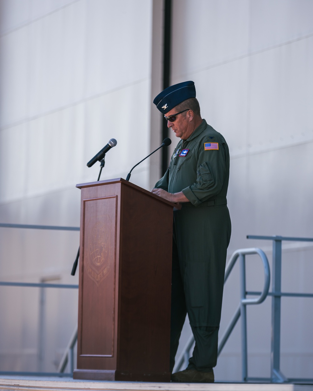 Airmen gather for deployment recognition ceremony