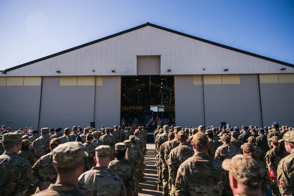 Airmen gather for deployment recognition ceremony