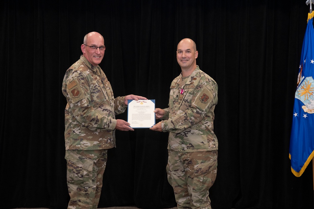 Dampf assumes command of 131st Logistics Readiness Squadron