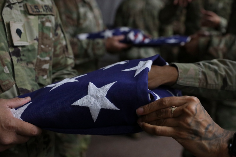 367th MPAD Receives Military Funeral Honors Brief