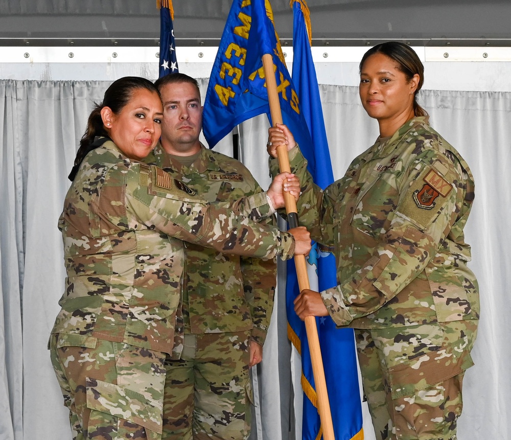 433rd Maintenance Squadron welcomes new commander