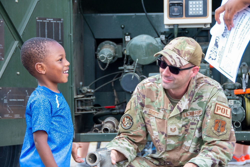181st IW attends Touch-a-Truck 2022
