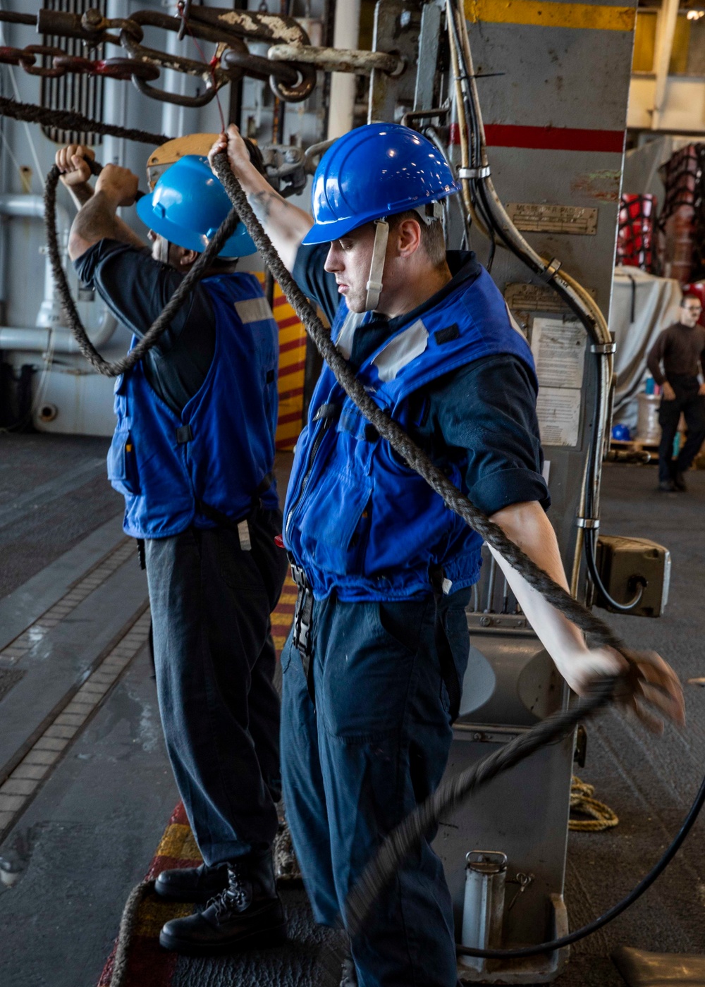 Daily Operations aboard USS George H.W. Bush (CVN 77)