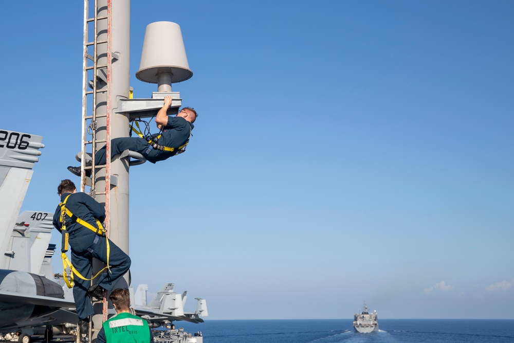 Daily Operations aboard USS George H.W. Bush (CVN 77)