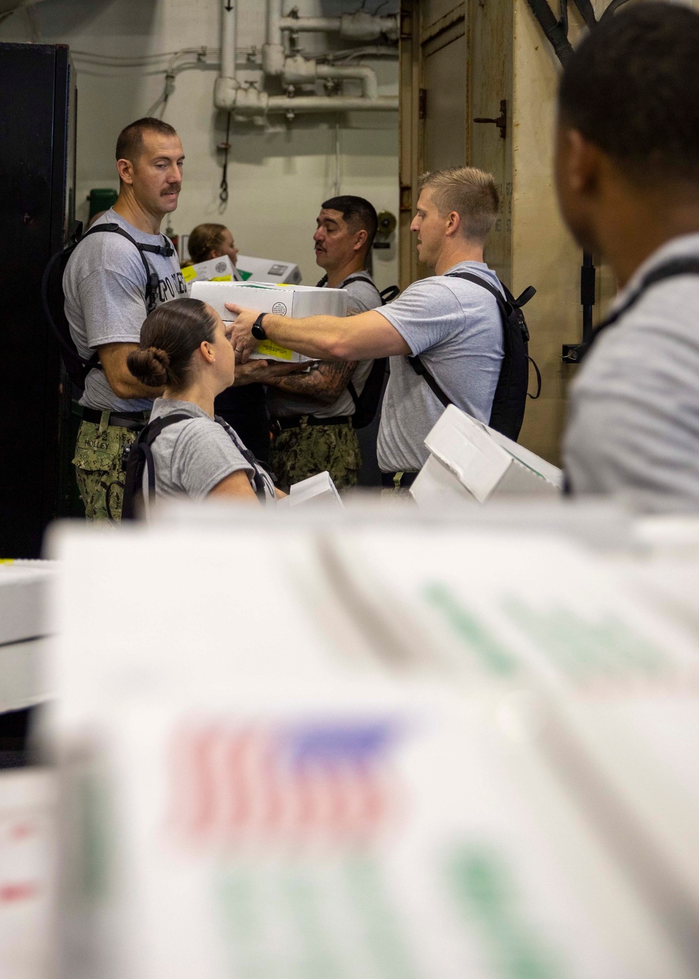 Daily Operations aboard USS George H.W. Bush (CVN 77)