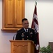 Col. Dimalanta speaks at AEGD graduation.