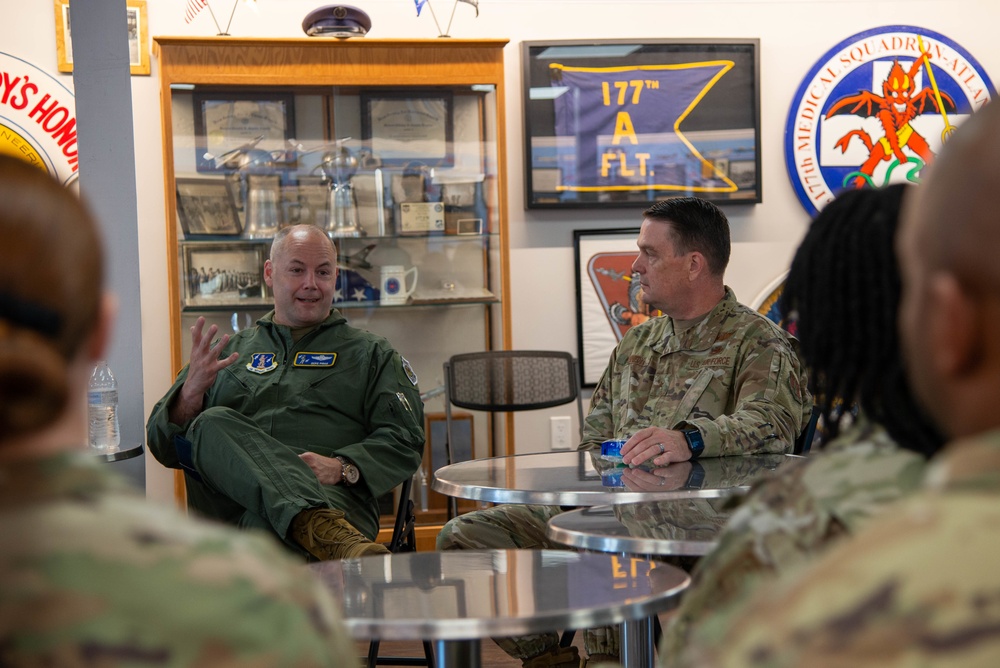 Deputy Director of the Air National Guard visits 177th Fighter Wing