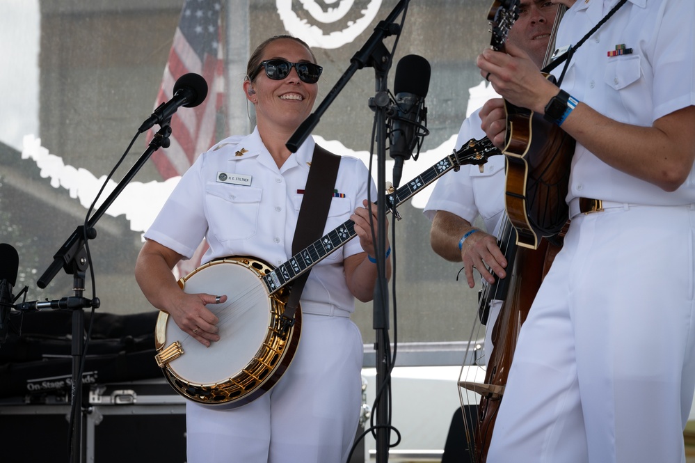 U.S. Navy Band Country Current featured at the Bristol Rhythm and Roots Reunion