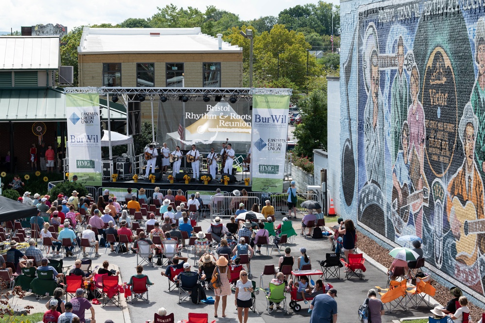 U.S. Navy Band Country Current featured at the Bristol Rhythm and Roots Reunion