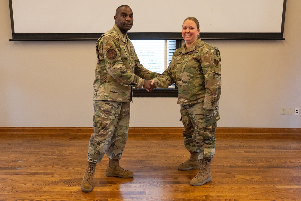 Command Chief Master Sergeant of the Air National Guard coins 131st Airmen