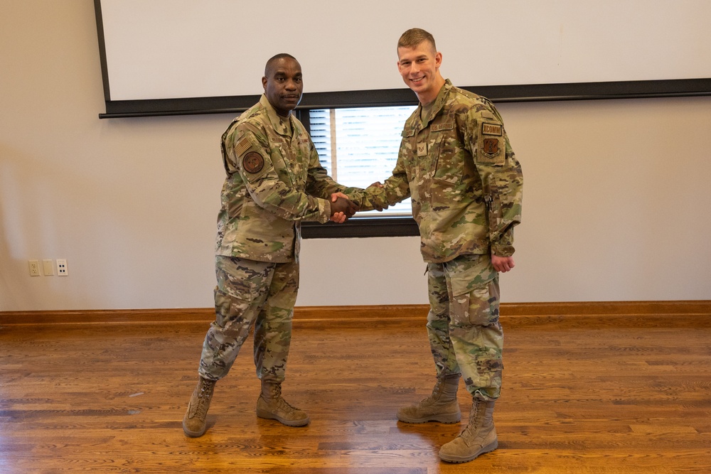 Command Chief Master Sergeant of the Air National Guard coins 131st Bomb Wing Airmen