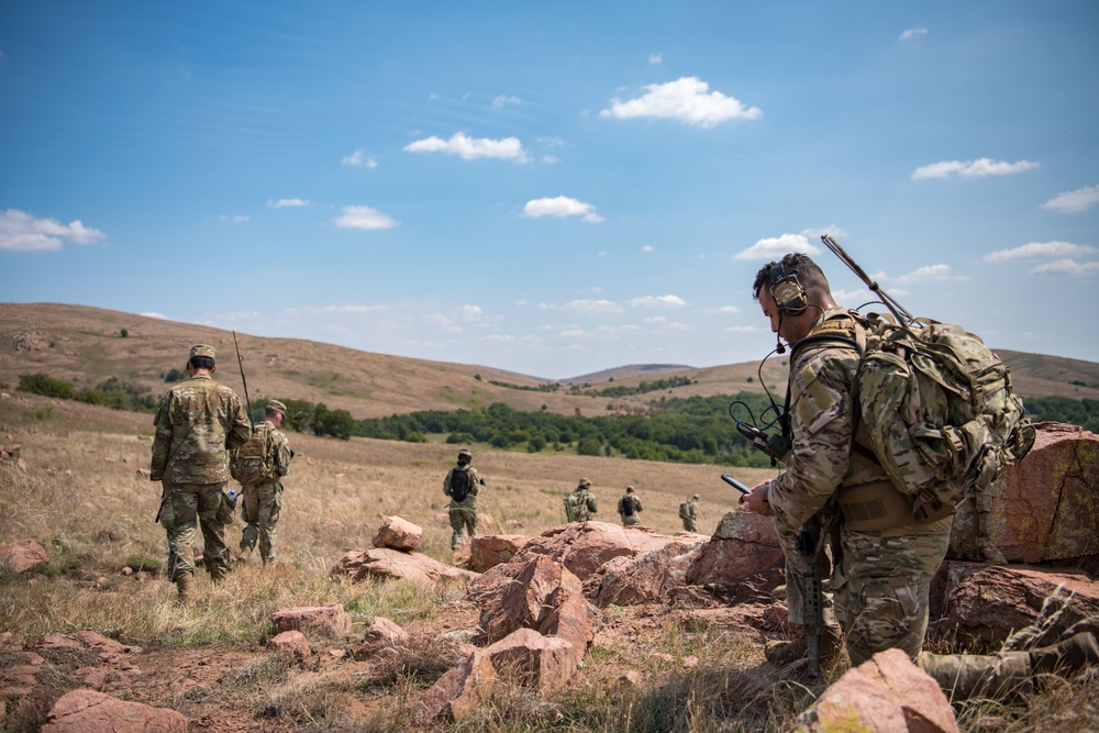 137th SOW Mission Sustainment Team Airmen train at Fort Sill