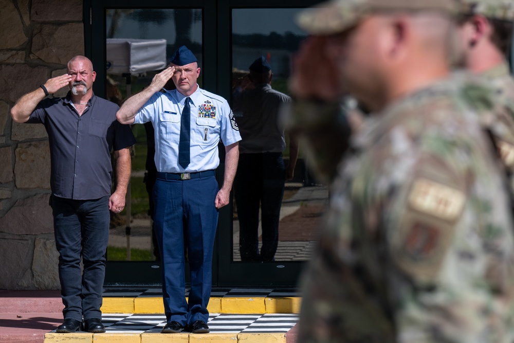 Retreat ceremony for May at Hulman Field