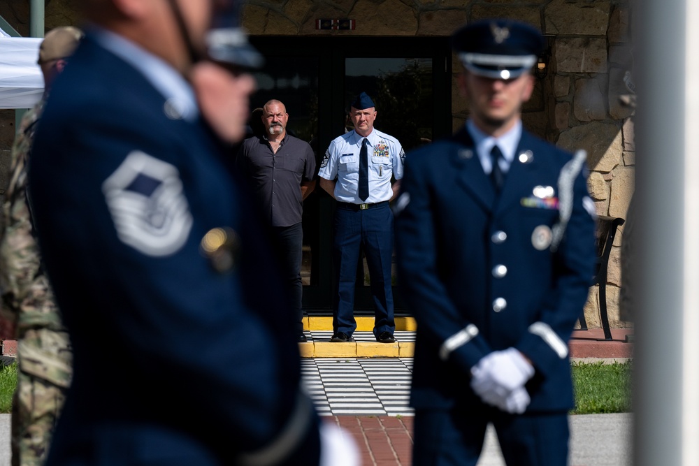 Retreat ceremony for May at Hulman Field