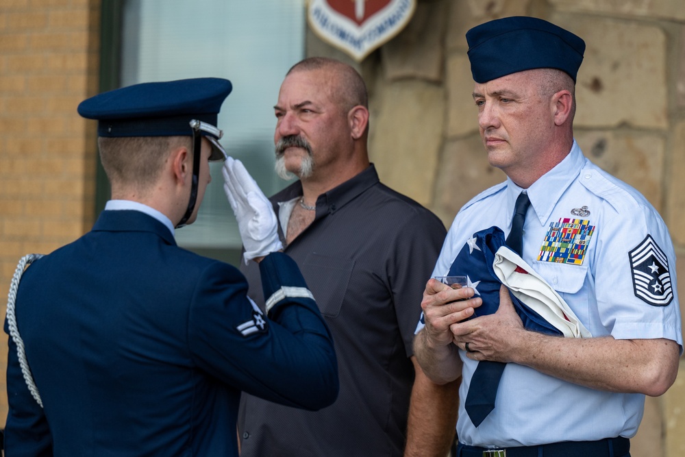 Retreat ceremony for May at Hulman Field