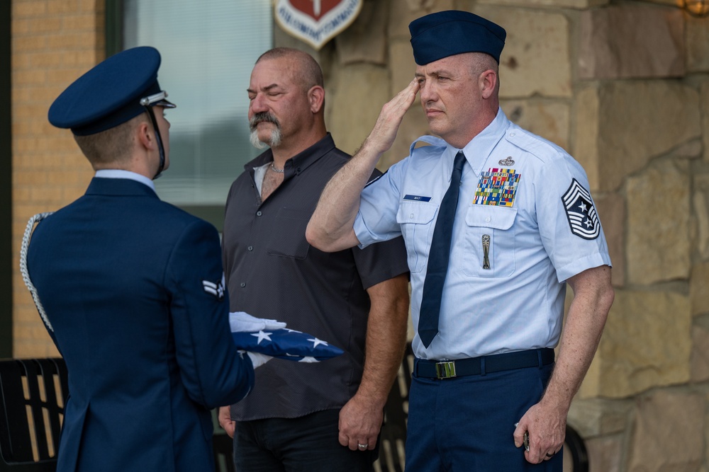 Retreat ceremony for May at Hulman Field