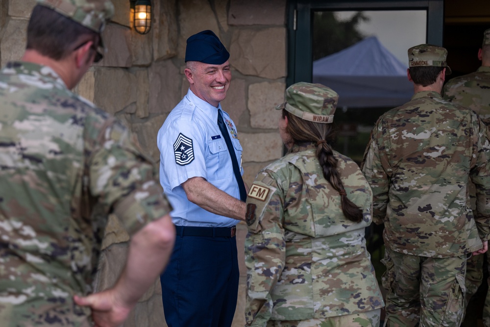 Retreat ceremony for May at Hulman Field