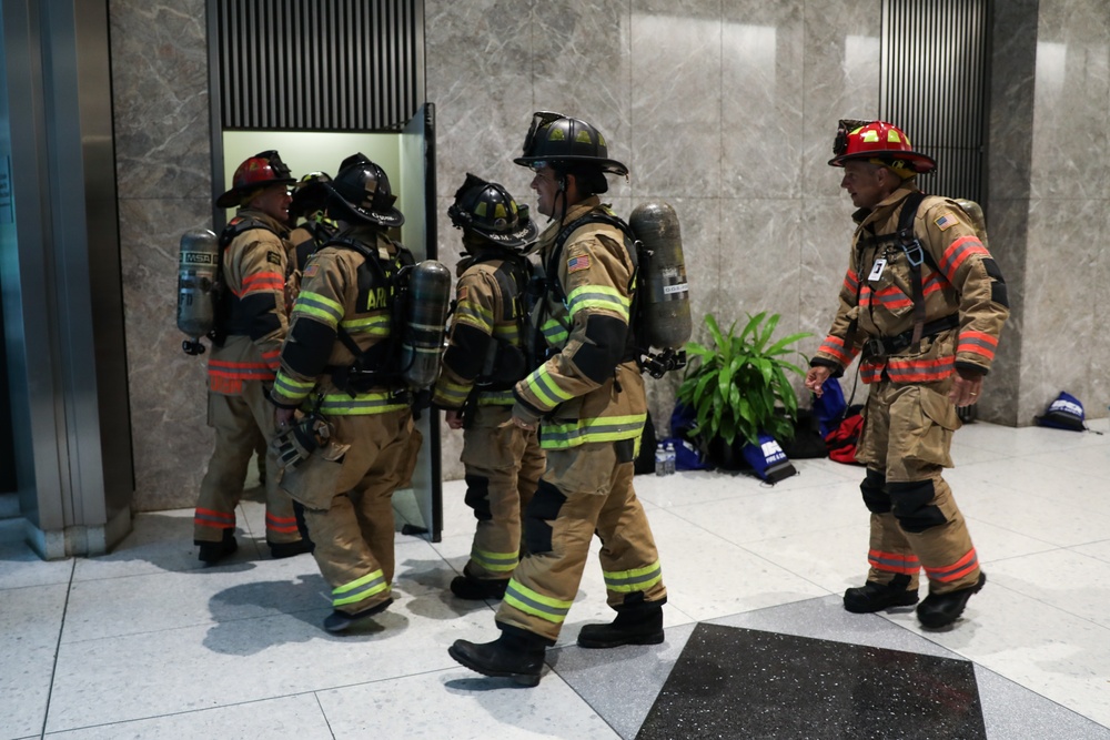 Ohio Guard members honor the fallen with 9/11 memorial climb