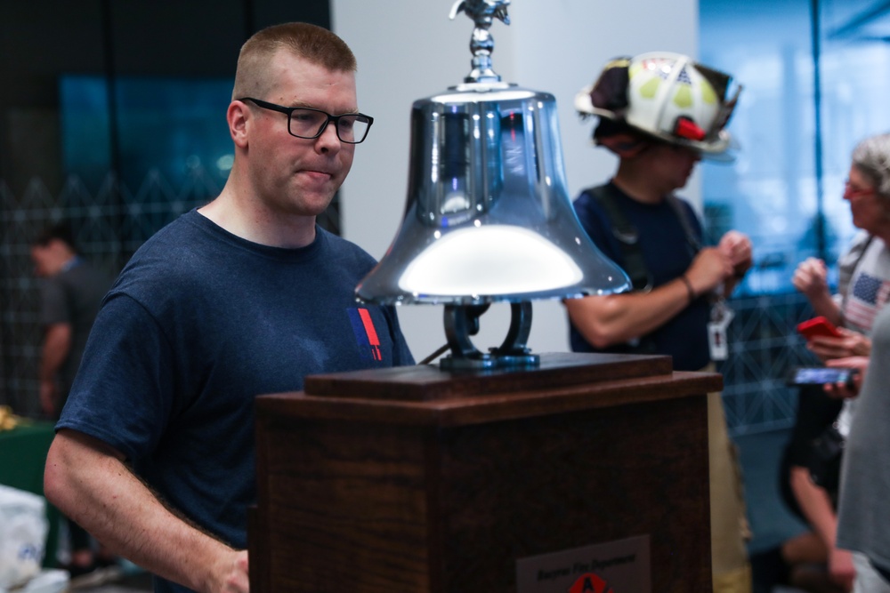 Ohio Guard members honor the fallen with 9/11 memorial climb