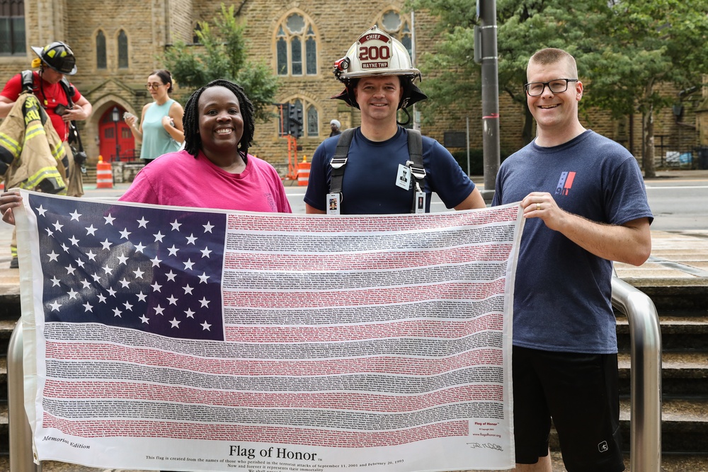 Ohio Guard members honor the fallen with 9/11 memorial climb