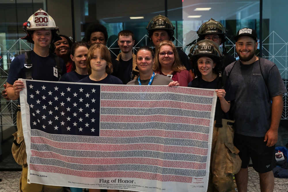 Ohio Guard members honor the fallen with 9/11 memorial climb