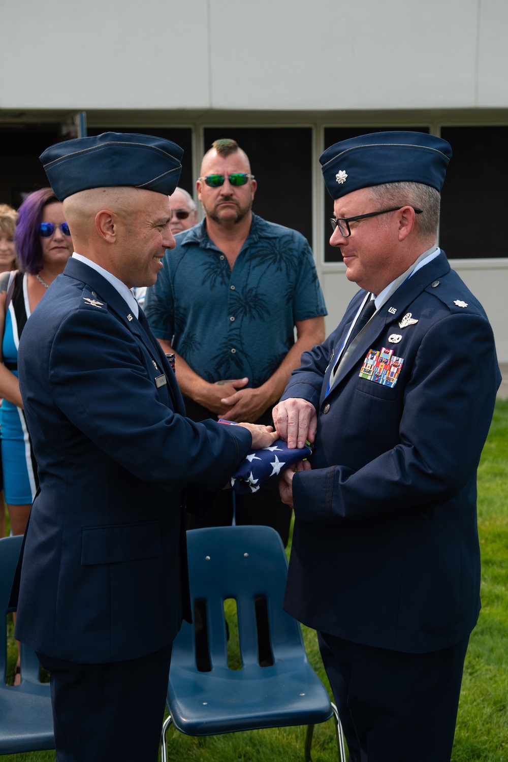 Lt. Col. Todd Hudson's Retirement Ceremony