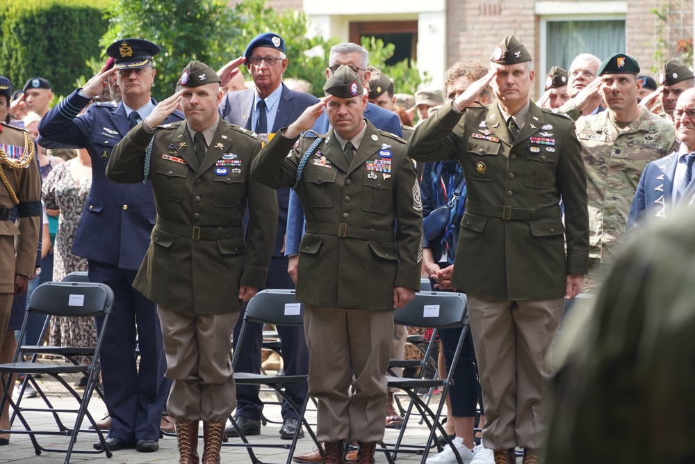 101st Airborne Participates in the 78 anniversary Market Garden