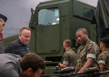 Sailors and Marines During Maryland Fleet Week and Flyover
