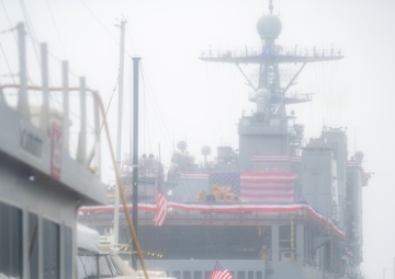 USS Carter Hall (LSD 50) Moored at Port Covington Participates in Maryland Fleet Week
