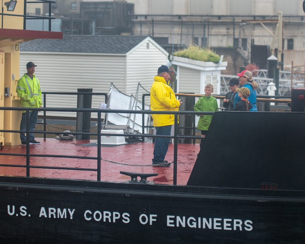 Visitors to Port Covington Festival Learn About the U.S. Army Corps of Engineers