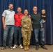 Col. Brian Gunderson promotes Tech. Sgt. Jillian Green to master sergeant