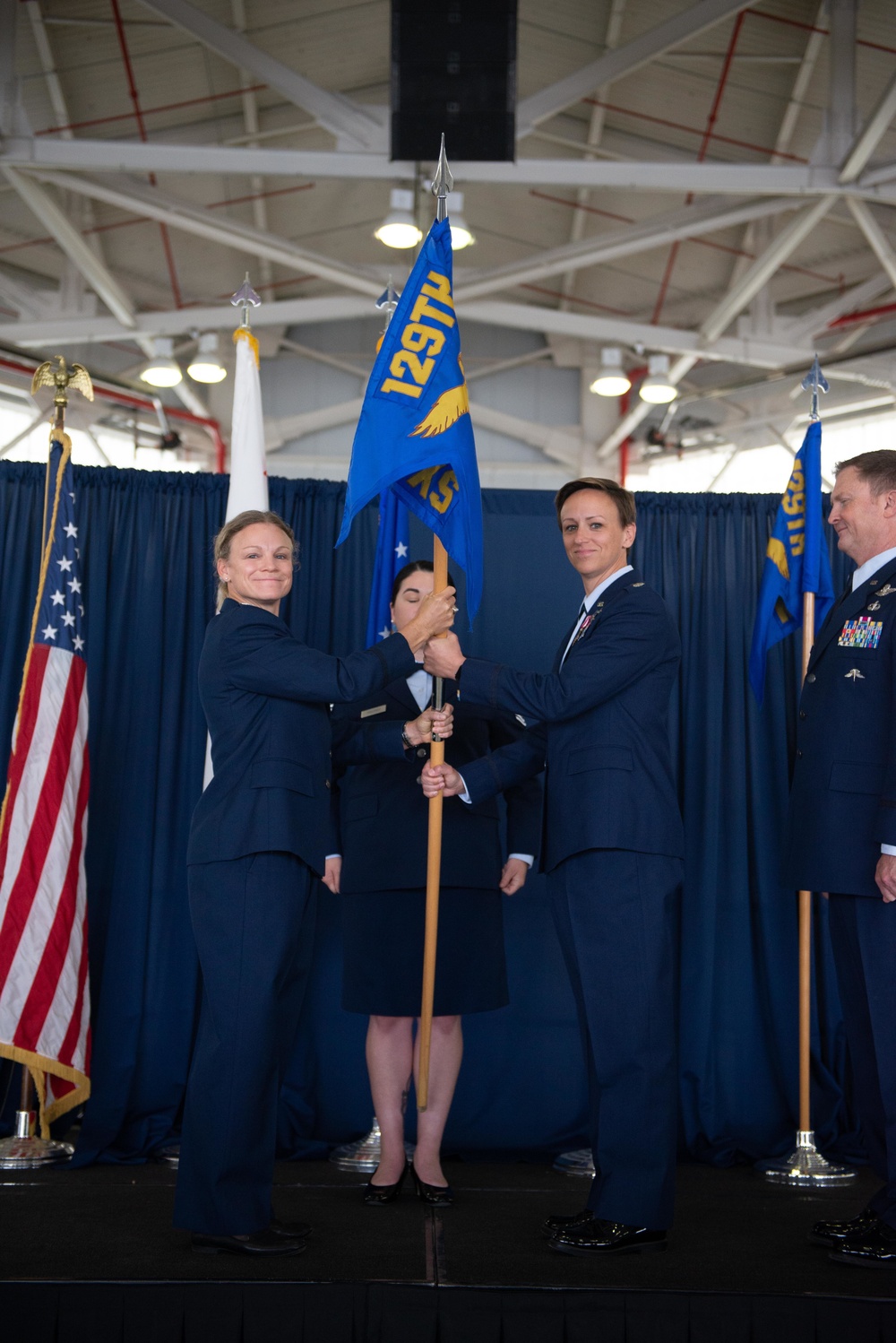 129th AMXS Change of Command Ceremony