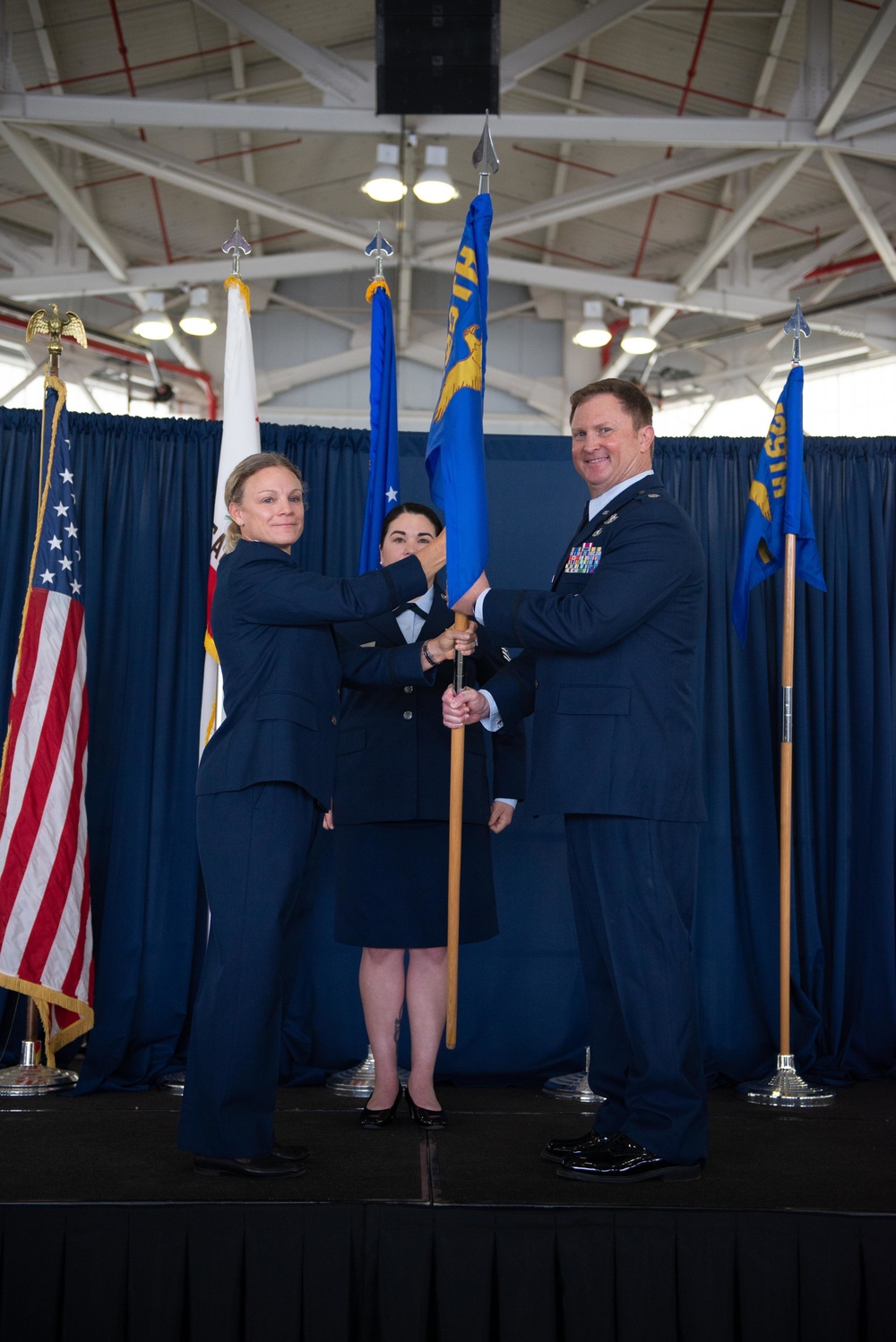 129th AMXS Assumption of Command Ceremony