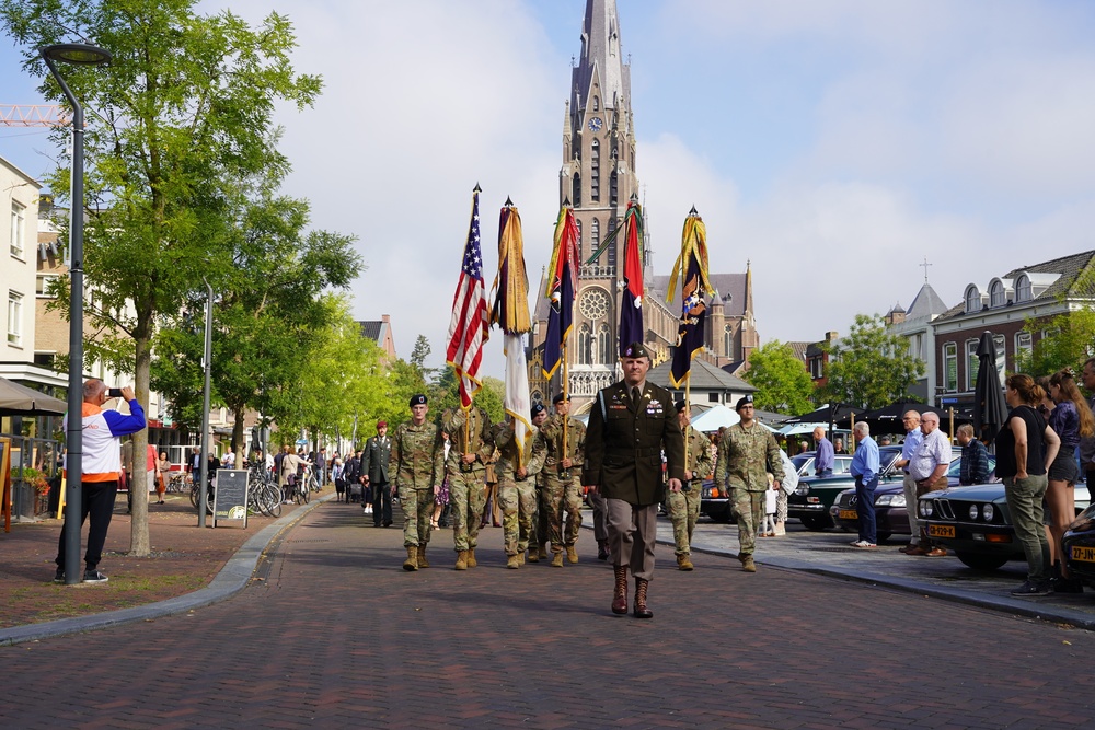 101st Airborne Participates in the 78 anniversary Market Garden