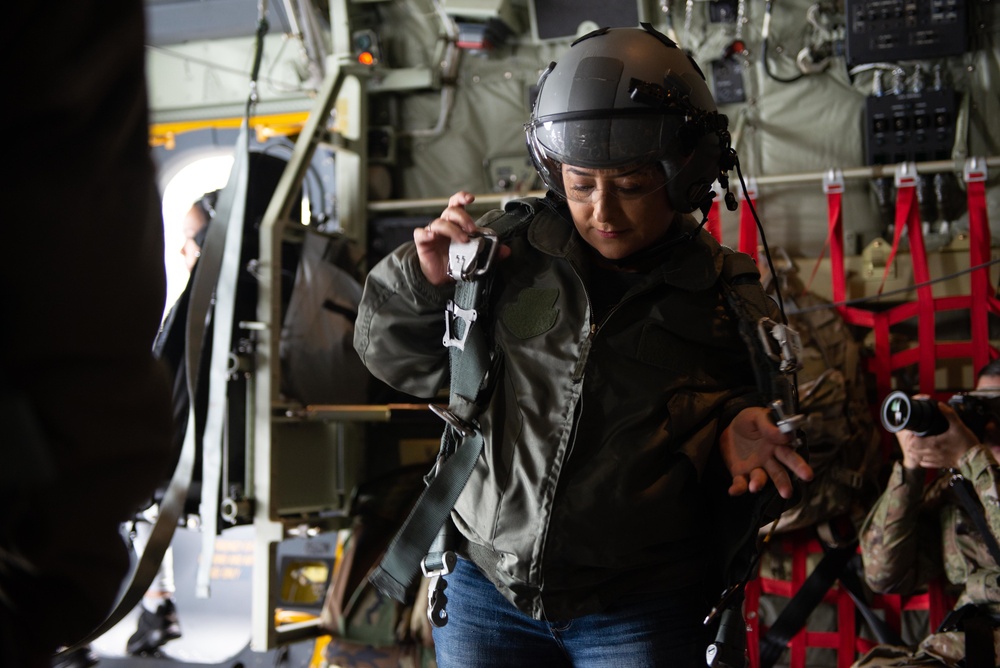 129th Rescue Wing Family Day: Spouse Flight