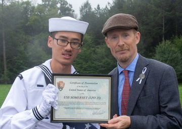 USS SOMERSET VISITS NAMESAKE TO HONOR 9/11