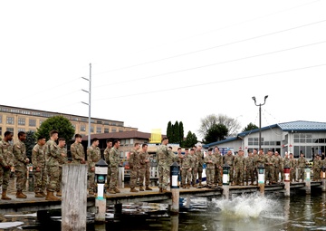 Soldiers Plunge into Fox River to Hone Survival and Rescue Skills