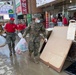 ROK Disaster Relief, Ocheon Market, Pohang, Sep 7, 2022