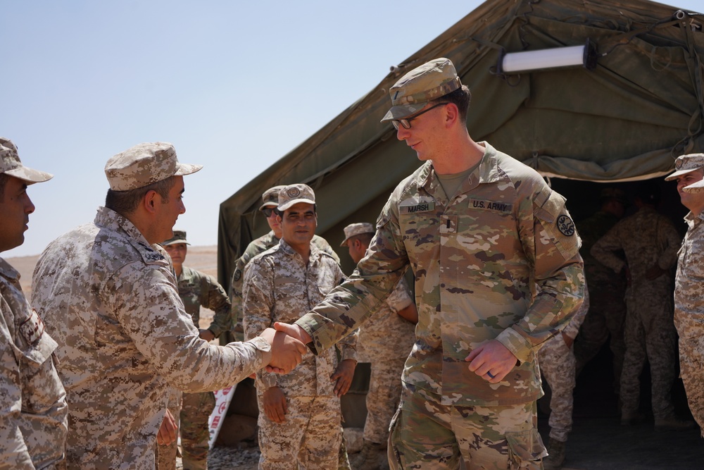 Soldiers conducted a medical subject matter expert exchange