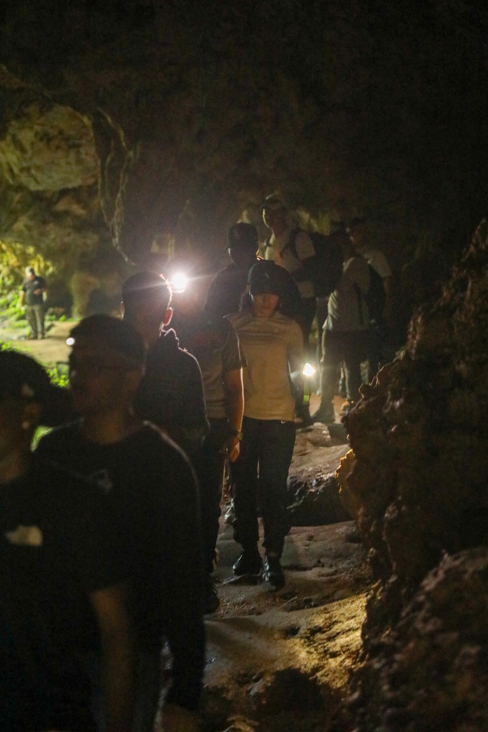 Food Service Company Marines tour Battle sites