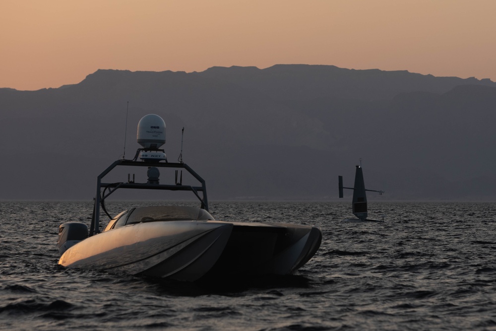 USVs Operate During Eager Lion 2022