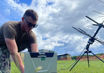 NMCB-11 Conducts Functionality Tests on Satellite Communications