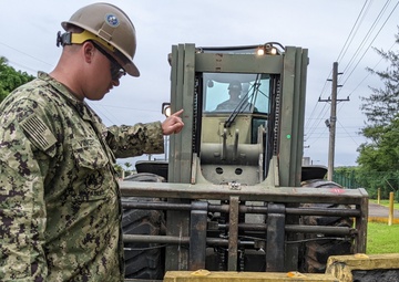 Seabees from NMCB-11 Enhance Antiterrorism and Force Protection Posture at Camp Covington in Naval Base Guam